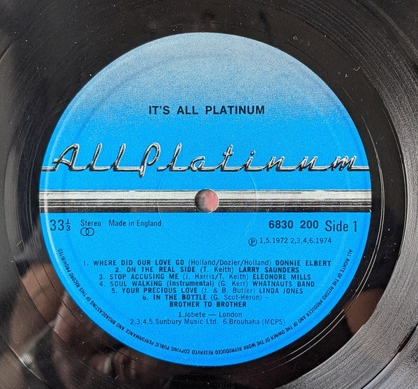 Various : It's all Platinum