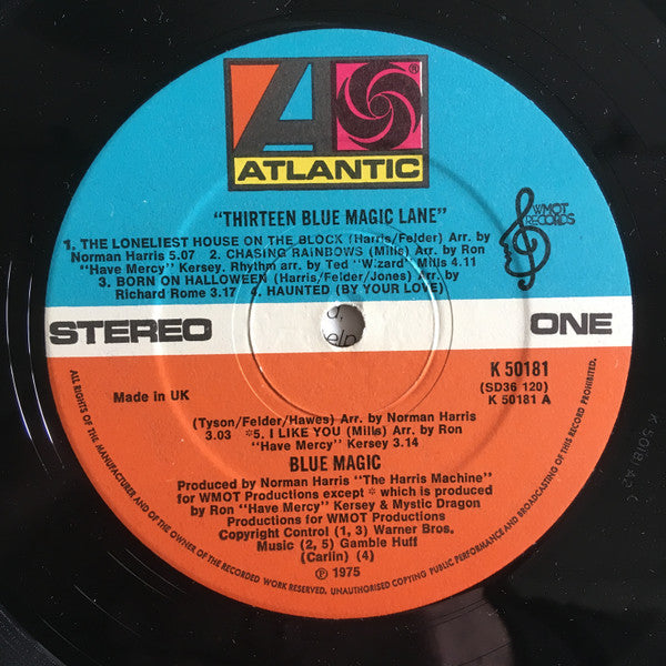 Blue Magic : Thirteen blue magic lane