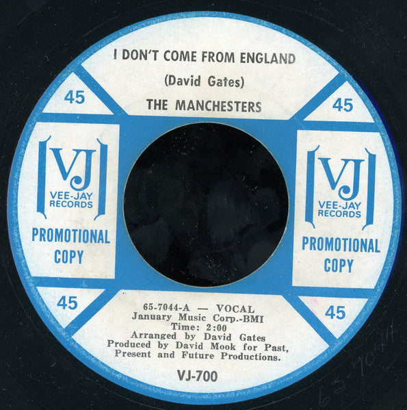 The Manchesters: I don't come from England
