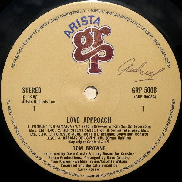 Tom Brown: Love Approach