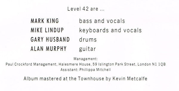 Level 42 : Level best