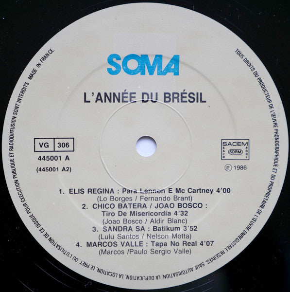 Various : L'anne'e Du Brasil