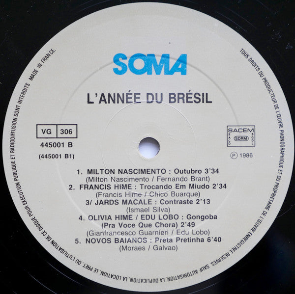 Various : L'anne'e Du Brasil