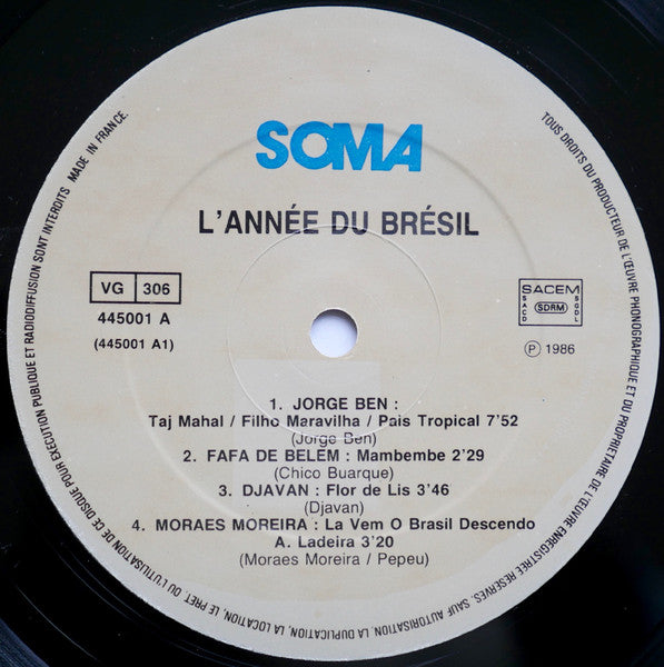 Various : L'anne'e Du Brasil