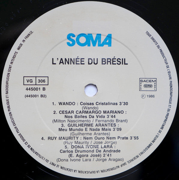 Various : L'anne'e Du Brasil