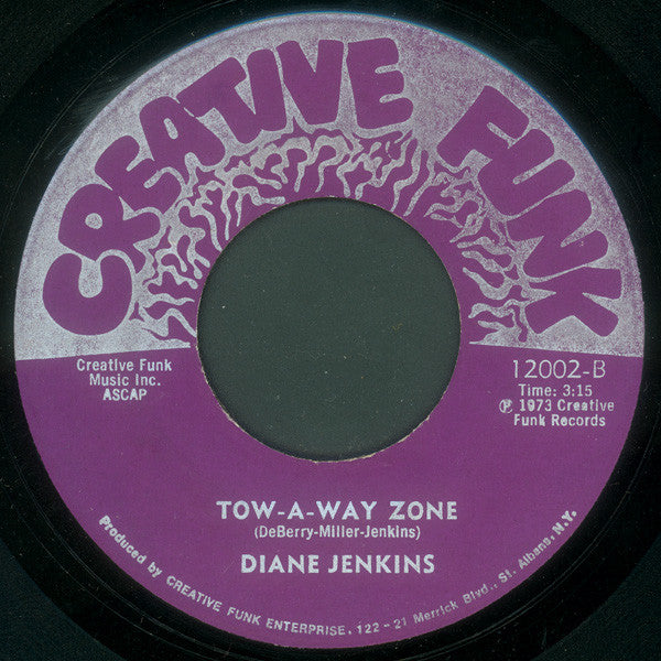 Diane Jenkins : Tow -away- zone