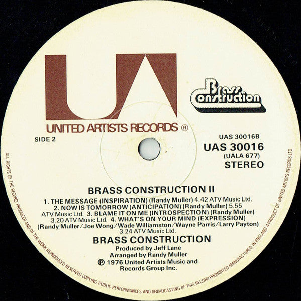 Brass Construction : II
