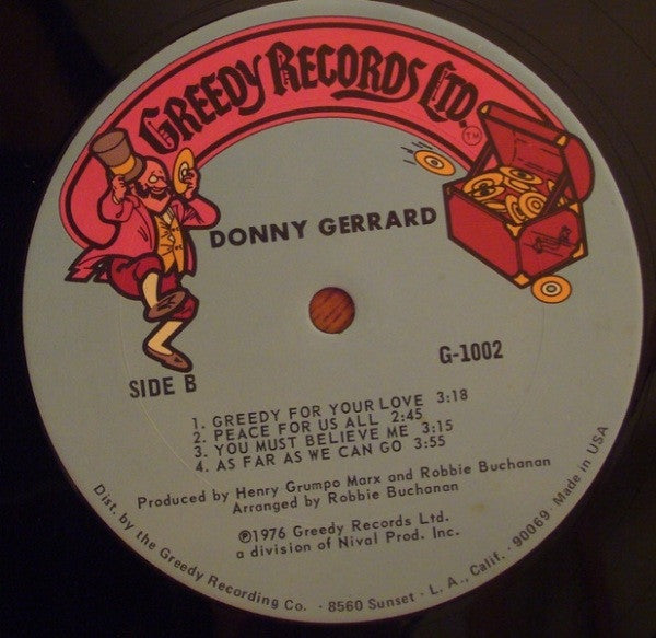 Donny Gerrard : Donny Gerrard