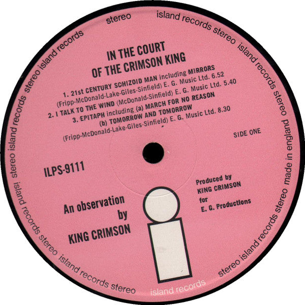 King Crimson : In the court of King Crimson
