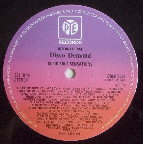 VA: Disco Demand's Solid Soul Sensations