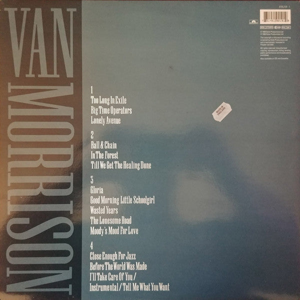 Van Morrison : Too Long in Exile