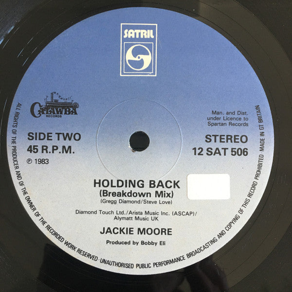 Jackie Moore : Holding Back