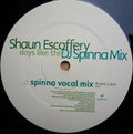 Shaun Escoffery : Days like this DJ Spinna