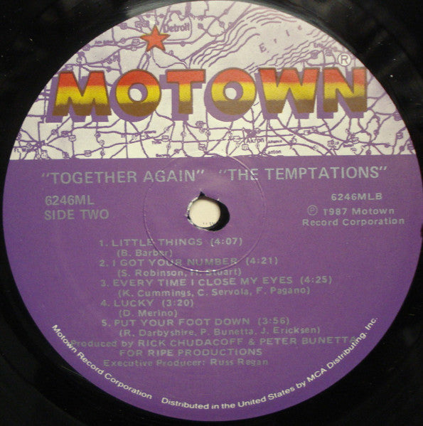 The Temptations: Together Again