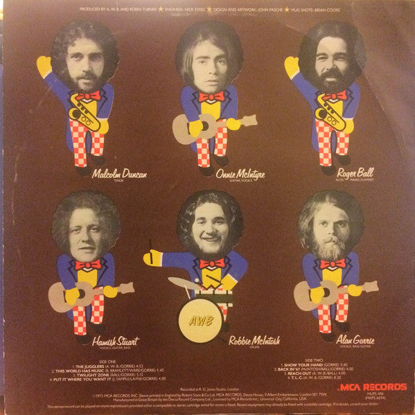 Average White Band : Show your hand