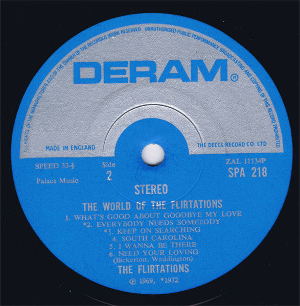 The Flirtations : The world of the flirtations