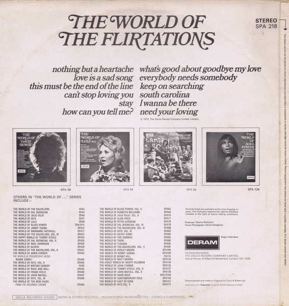 The Flirtations : The world of the flirtations