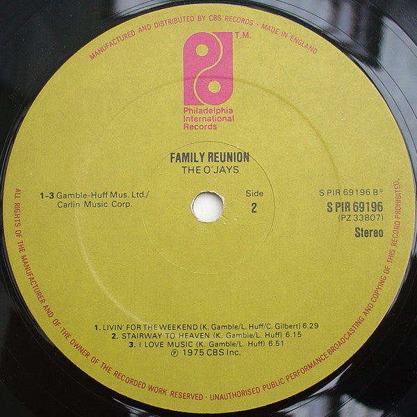 The O'Jays : Family Reunion