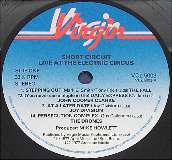 Short Circuit Live at the Electric Circus : Various
