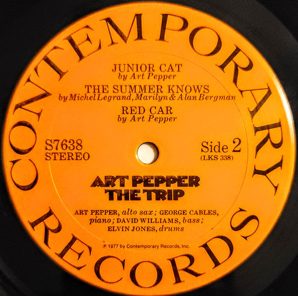 Art Pepper : The Trip