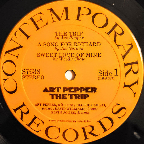 Art Pepper : The Trip