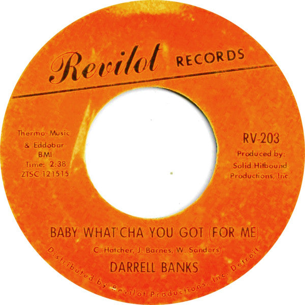 Darrell Banks – Somebody (Somewhere) Needs You
