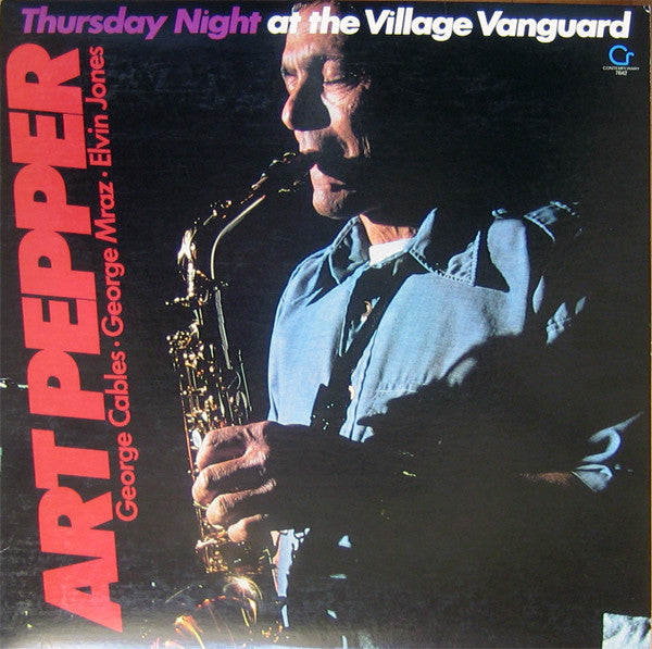 Art Pepper : Thursday night at the village vanguard
