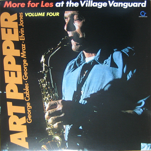Art Pepper : More for Les Volume Four