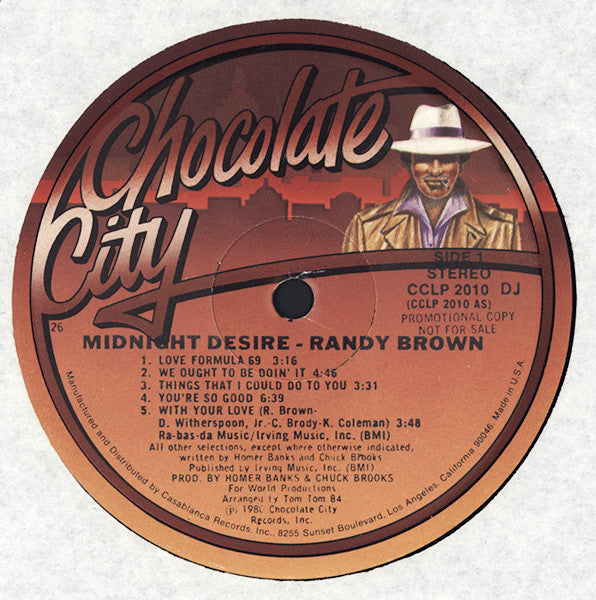 Randy Brown : Midnight desire