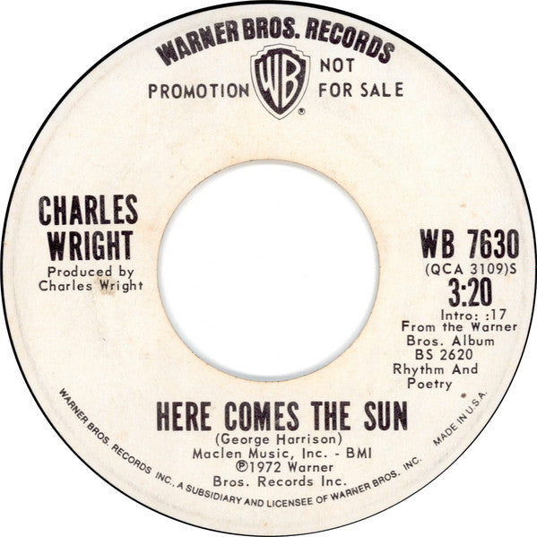 Charles Wright – You Gotta Know Whatcha Doin'