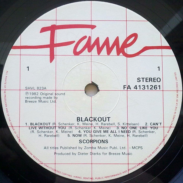 Scorpions : Blackout