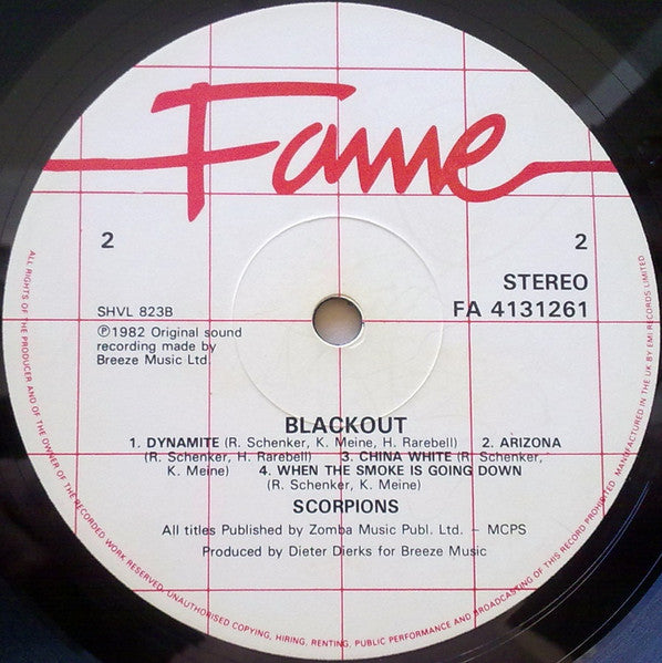 Scorpions : Blackout