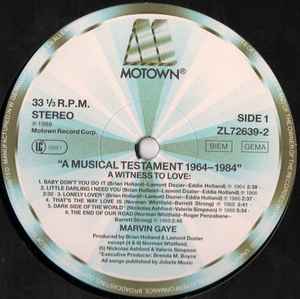 Marvin Gaye – A Musical Testament 1964 - 1984