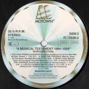 Marvin Gaye – A Musical Testament 1964 - 1984