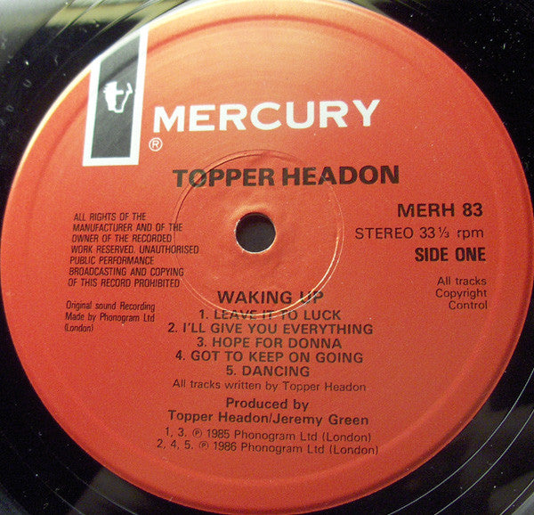 Topper Headon: Waking Up