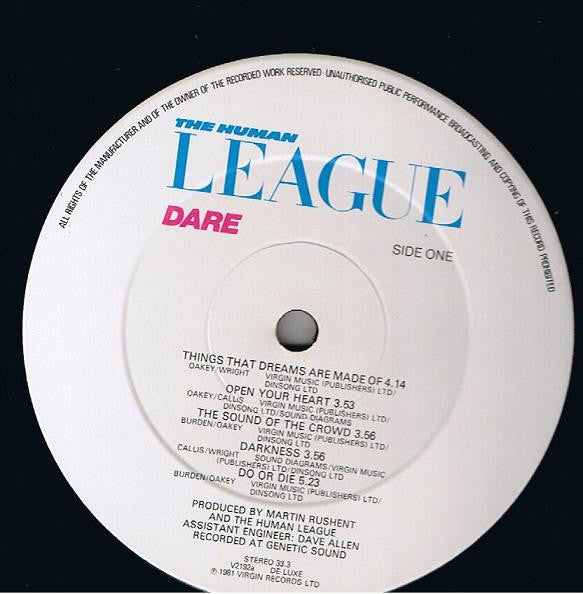The Human League : Dare