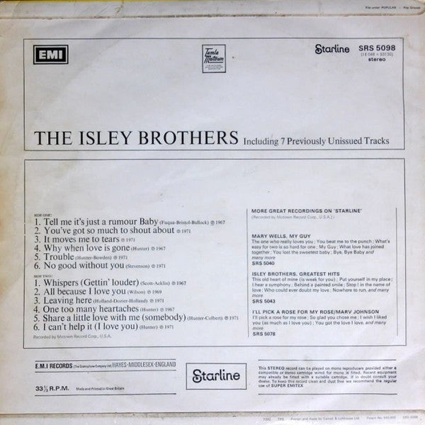 The Isley Brothers – The Isley Brothers