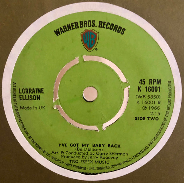 Lorraine Ellison : Stay with me