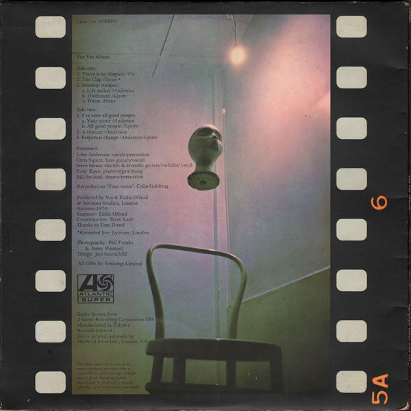 Yes : The yes album