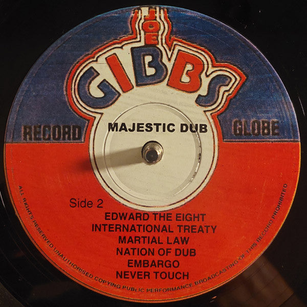 Joe Gibbs & The Professionals : Majestic Dub