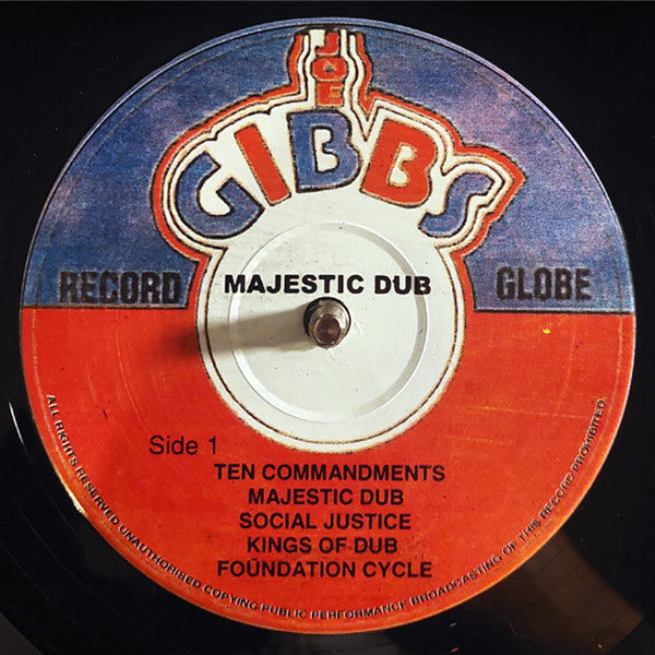Joe Gibbs & The Professionals : Majestic Dub