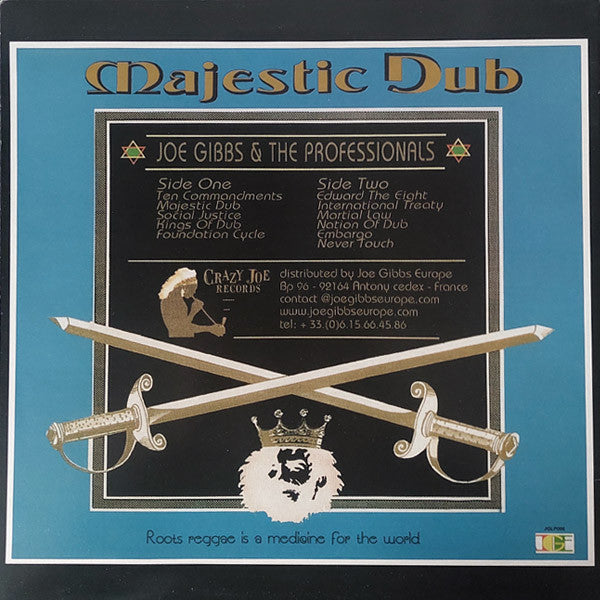 Joe Gibbs & The Professionals : Majestic Dub