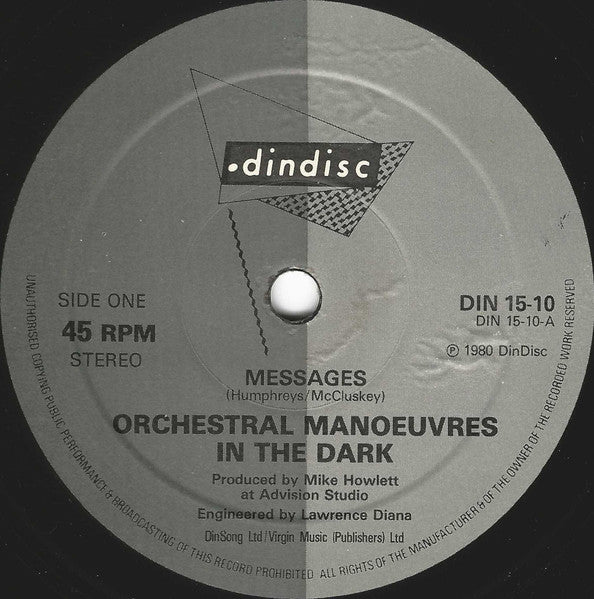 Orchestral Manoeuvres in the dark :Messages