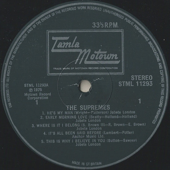 The Supremes : The Supremes