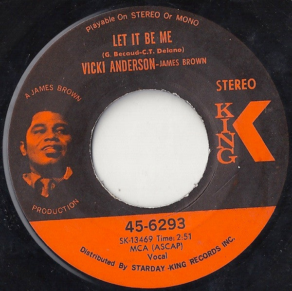 Vicki Anderson : Let it be me