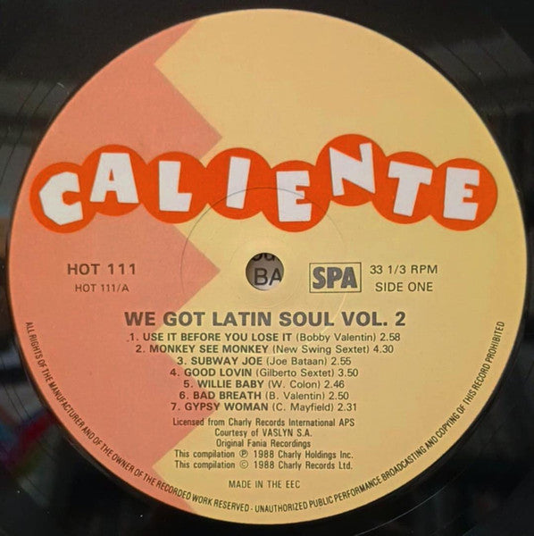 Various : We got Latin soul vol 2
