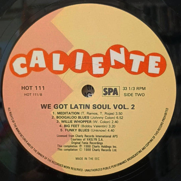 Various : We got Latin soul vol 2