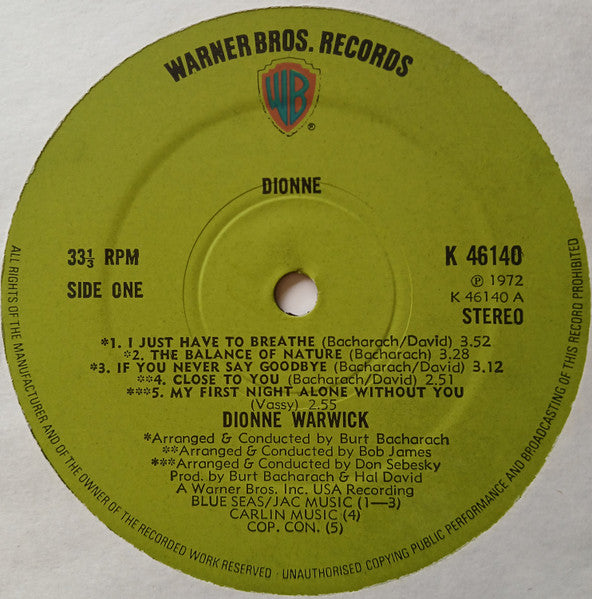 Dionne Warwick : Dionne