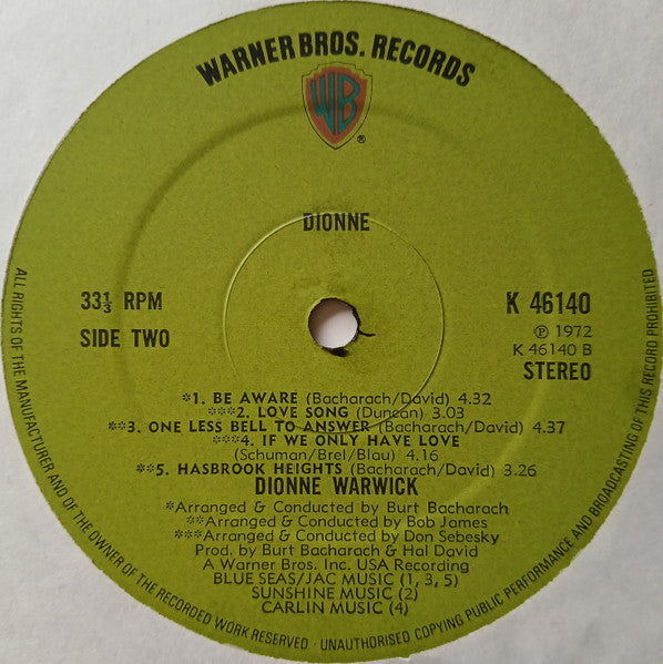 Dionne Warwick : Dionne