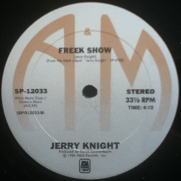 Jerry Knight : Overnight sensation